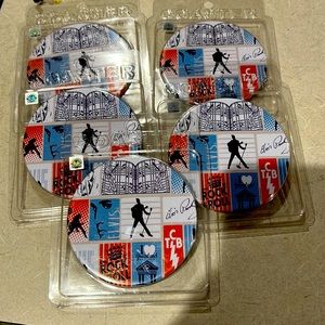 Elvis Graceland coasters